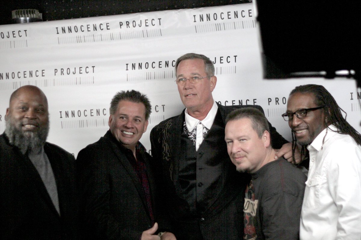 ExonereeFilm's tweet photo. The Exoneree Band often performs at fundraising events for organizations trying to make a difference, such as Innocence Project.

Help us share their stories and music with the world. Donate to our campaign here: https://t.co/ieHBEU18y1

#ExonereeBand #ExonereeFilm https://t.co/pnY7ScVAiY