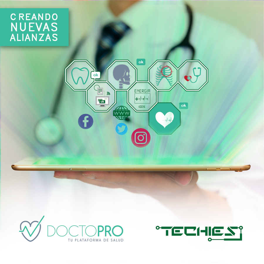 TechiesEc's tweet photo. Gracias a nuestra alianza con #DoctoPro podremos ofrecerte asesoría constante, trabajar junto a ti optimizando tu tiempo y organizando en un solo lugar toda la información que necesitas de tus pacientes.
Comunícate con nosotros
043 90 90 61 / 09 82 74 07 50
#TechiesEc https://t.co/g5li1yRFUK