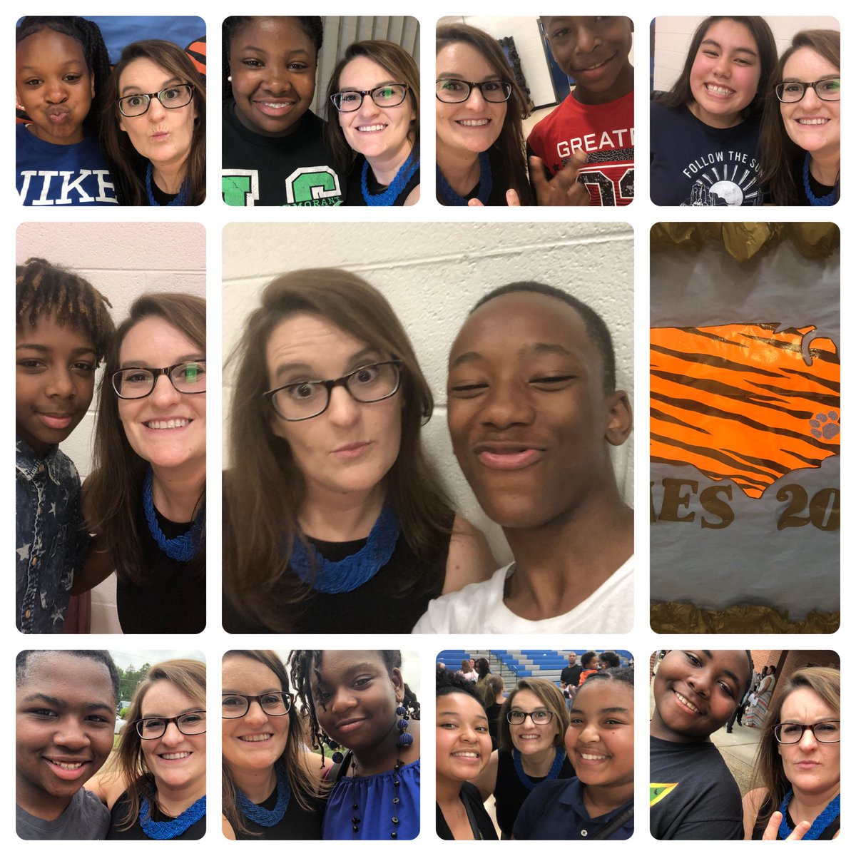 SarahSomething7's tweet photo. Such a treat to see my former students at 5th grade promotion this morning! @LMESTigerNation @suptking https://t.co/BtcpIf99sj