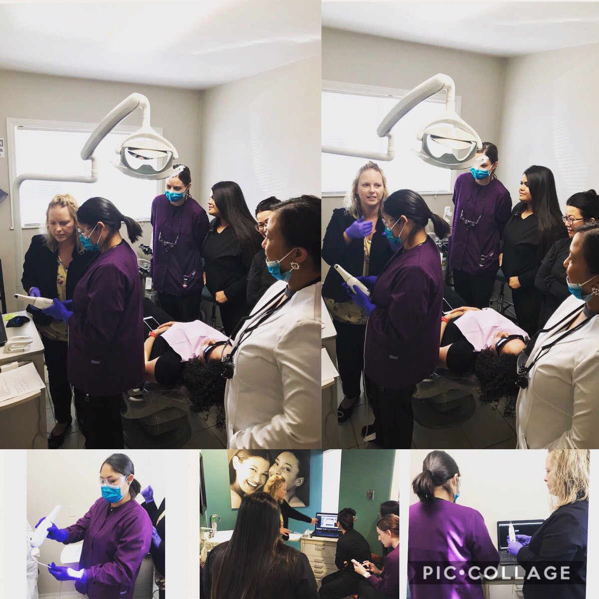 GreylingDental's tweet image. All day training the staff had for our new Care Stream Digital Scanner! Thank you to Leslie and Amy for coming out to show us how the new and improved ways of digital scanning! 😁 #Carestream #updatedtechnology #Byebyeimpressions