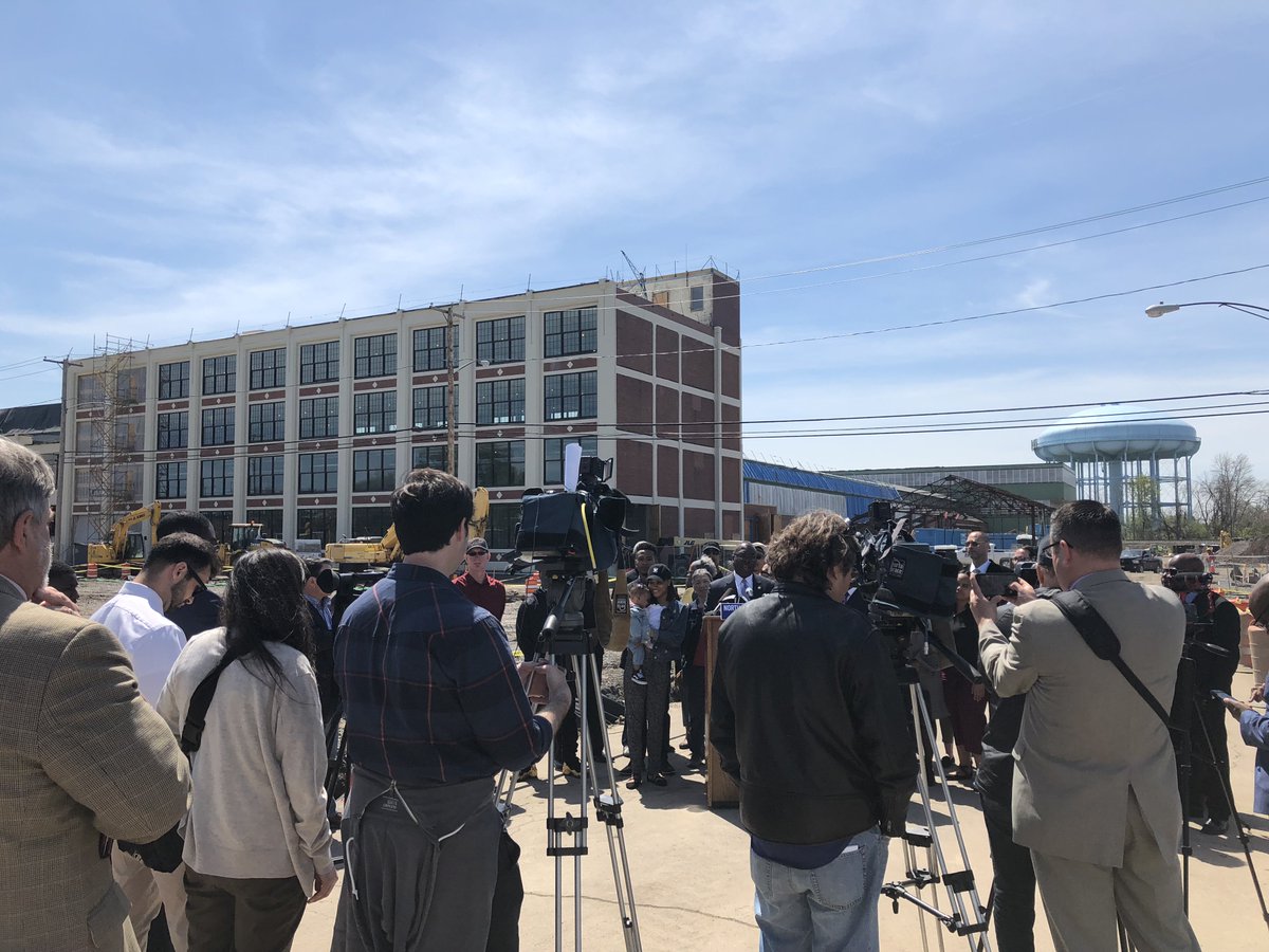 A beautiful day to visit our future home in the Northland Beltline today with <a href="/NorthlandWTC/">Northland Workforce Training Center</a> <a href="/InsyteWNY/">Insyte Consulting</a> <a href="/MayorByronBrown/">Byron W. Brown</a>!