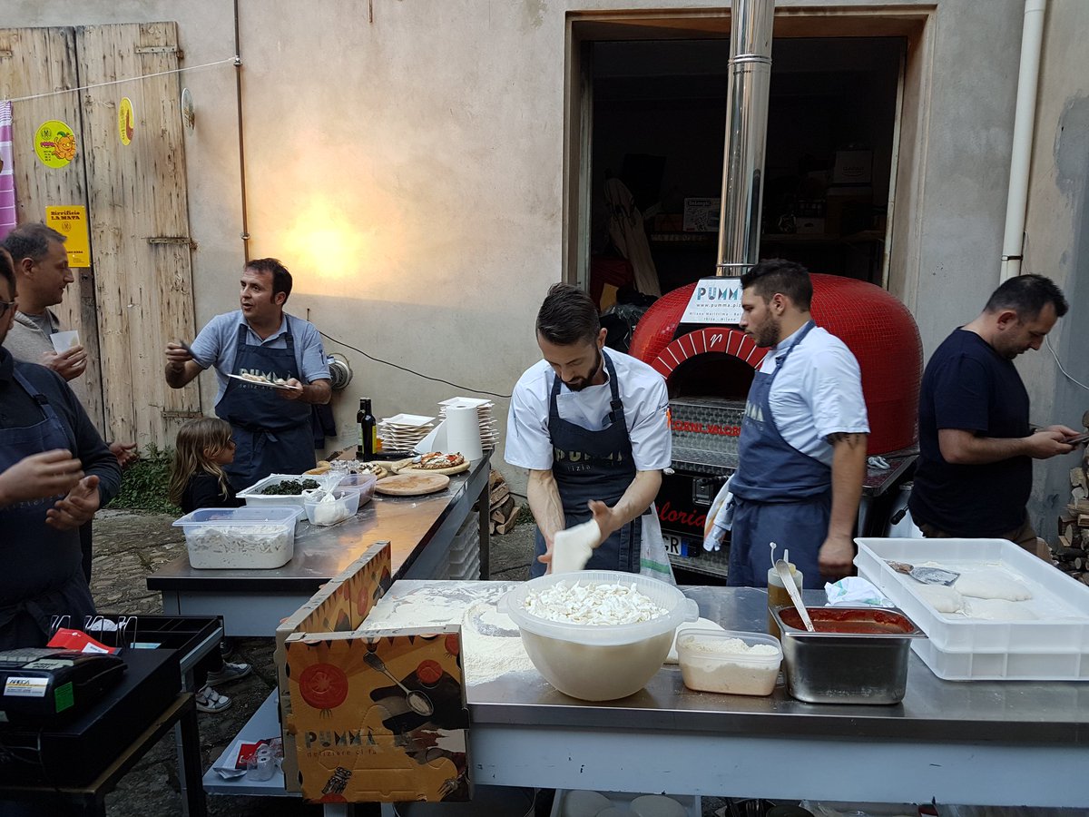 Pummá cena itinerante ci fa 
#dawe18 #distrettoA #maggiofaentino