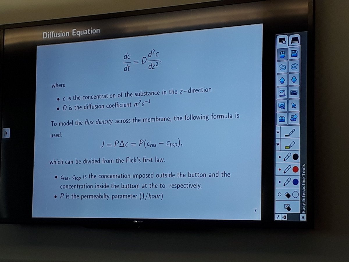 ITN_RAMP's tweet photo. Virginia from @UniOfSurrey with @PhysicsatSurrey is now presenting her #RAMPproject #PhD : she will make computational models using #maths and #computerscience of #membraneprotein #crystallisation https://t.co/ajTp0borsj
