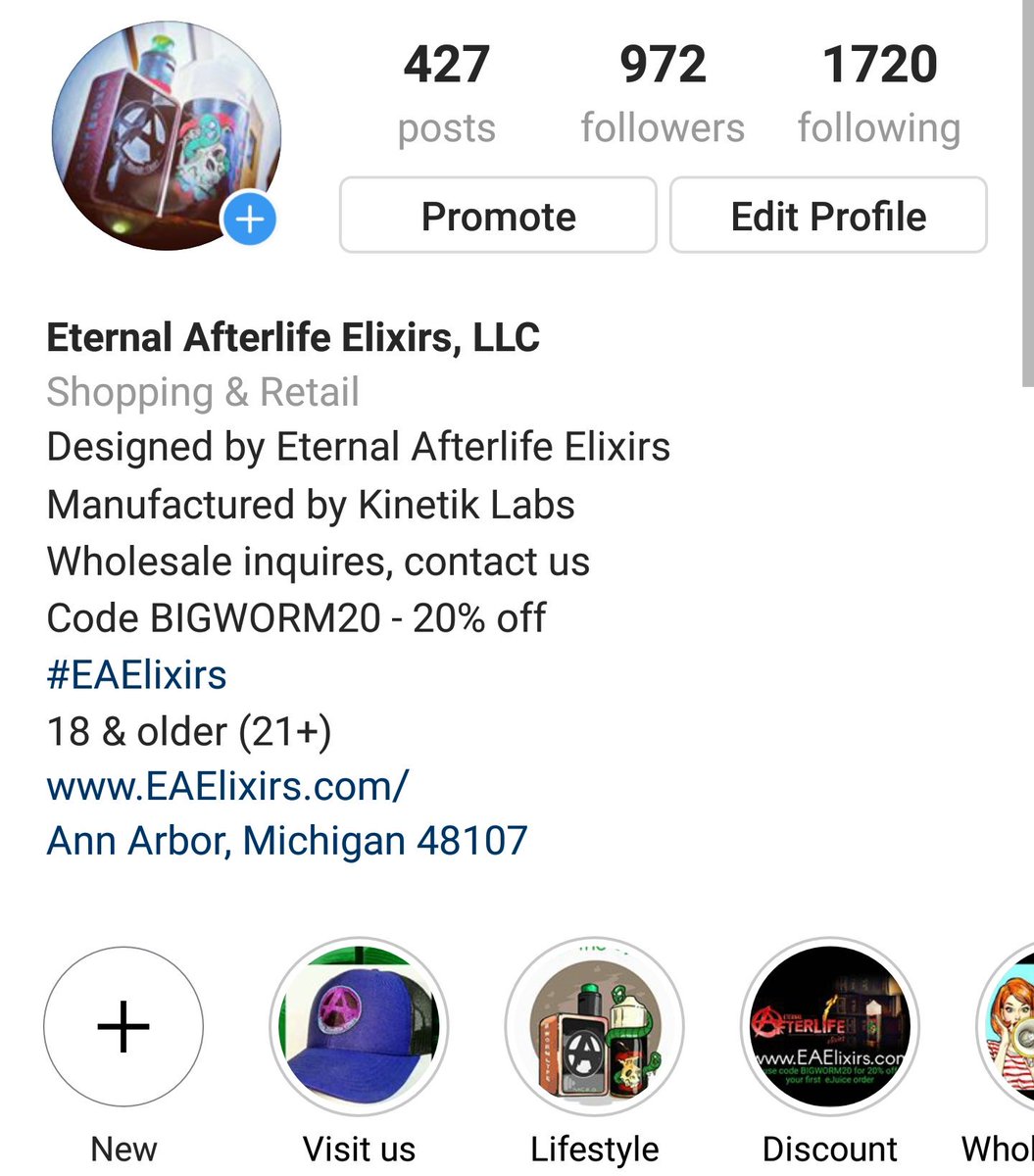 Be sure to follow us over in Instagram. ALL NEW FOLLOWERS - there will be a very special exclusive discount code messaged to you as a token of appreciation. Use code at EAElixirs.com towards your entire juice purchase.

instagram.com/e.a.elixirs/