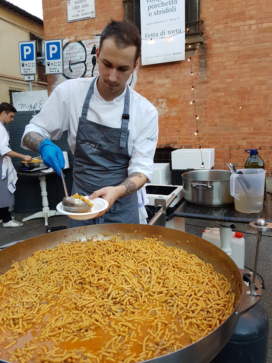 Maré da Cesenatico alla cena itinerante 
#dawe18 #distrettoA #maggiofaentino