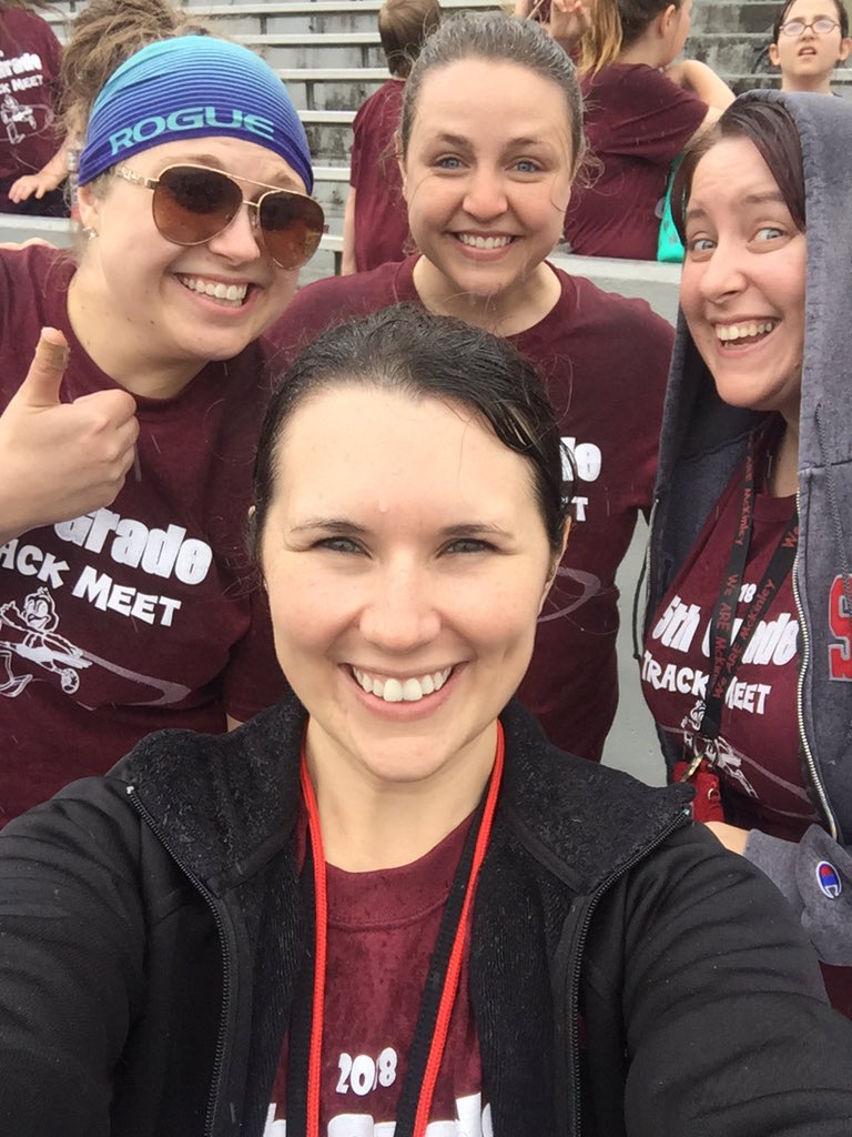 bpeterson184's tweet photo. Just a little fun in rain at 5th Grade Track Meet today @weAREmckinley https://t.co/hQC2pTFfvT