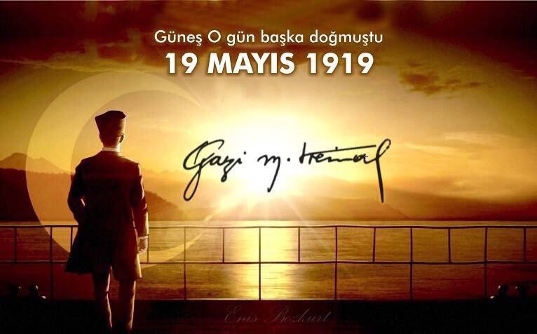 “Türk çocuğu ecdadını tanıdıkça daha büyük işler yapmak için ken­dinde kuvvet bulacaktır.”

19 Mayıs Atatürk'ü Anma, Gençlik ve Spor Bayramımız Kutlu Olsun!
#19Mayıs1919 🇹🇷