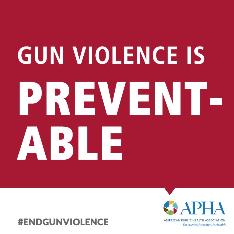 PublicHealth's tweet photo. We’re going to keep saying this. Again and again, for as long and as loud as it takes: Gun violence is preventable. Make sure they hear your voice: https://t.co/P72eV1EMpG #EndGunViolence https://t.co/WtovawOt4Q