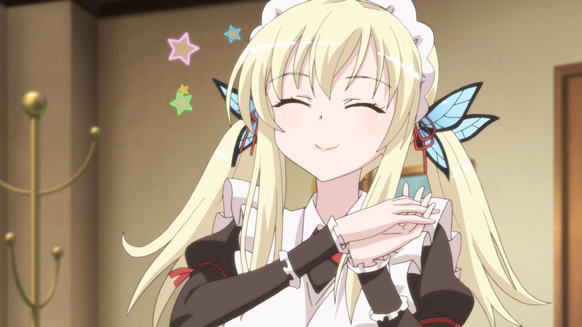 今日は柏崎星奈の誕生日！おめでとう🎂🎉🎊 メイド服可愛い！😍肉