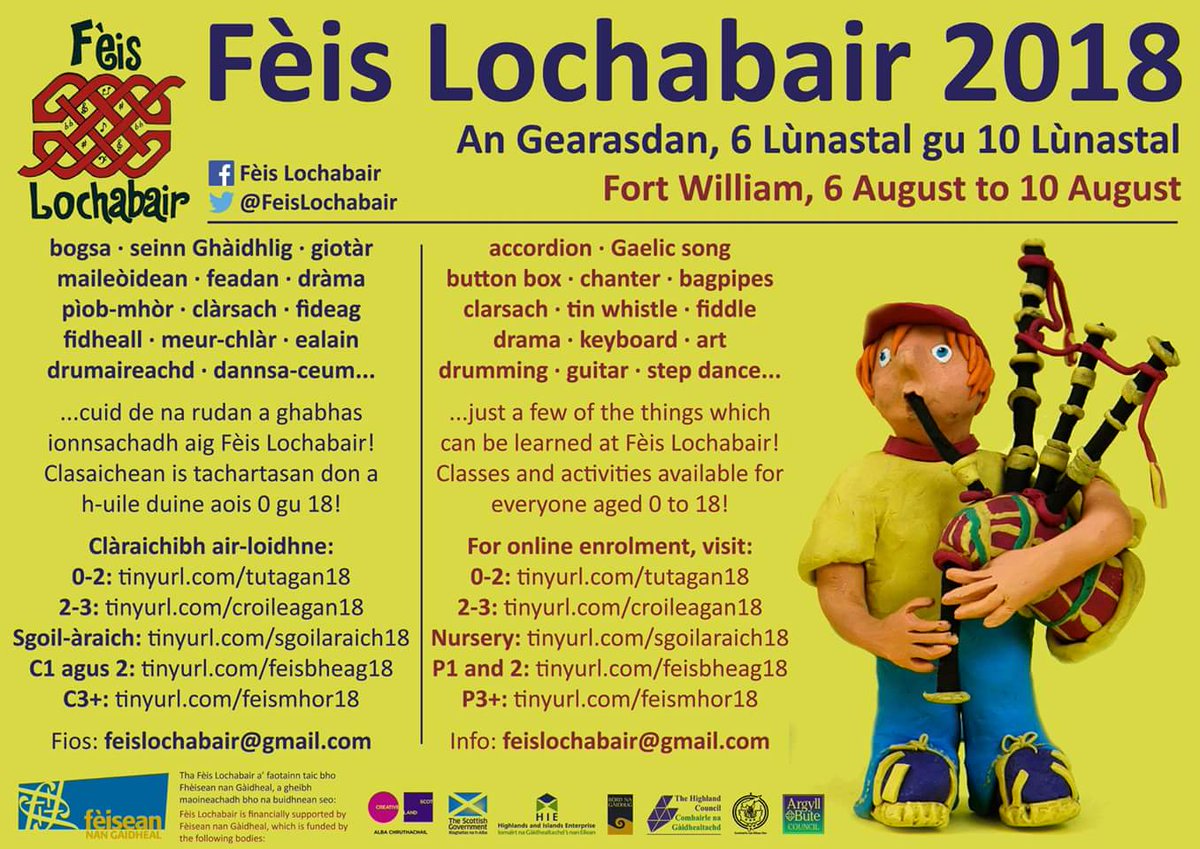 Tha clàradh a-nise BEÒ - registration is now LIVE!