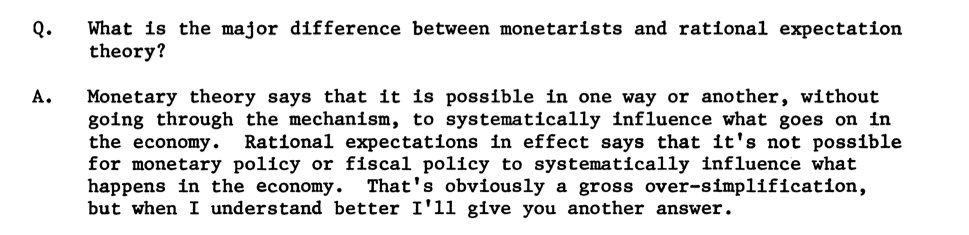 20/ END(postcredit scene: Minneapolis Fed chairman Willes answering a question on the difference between monetarists and new classical econs at 1977 UMinnesota talk mentioned above)