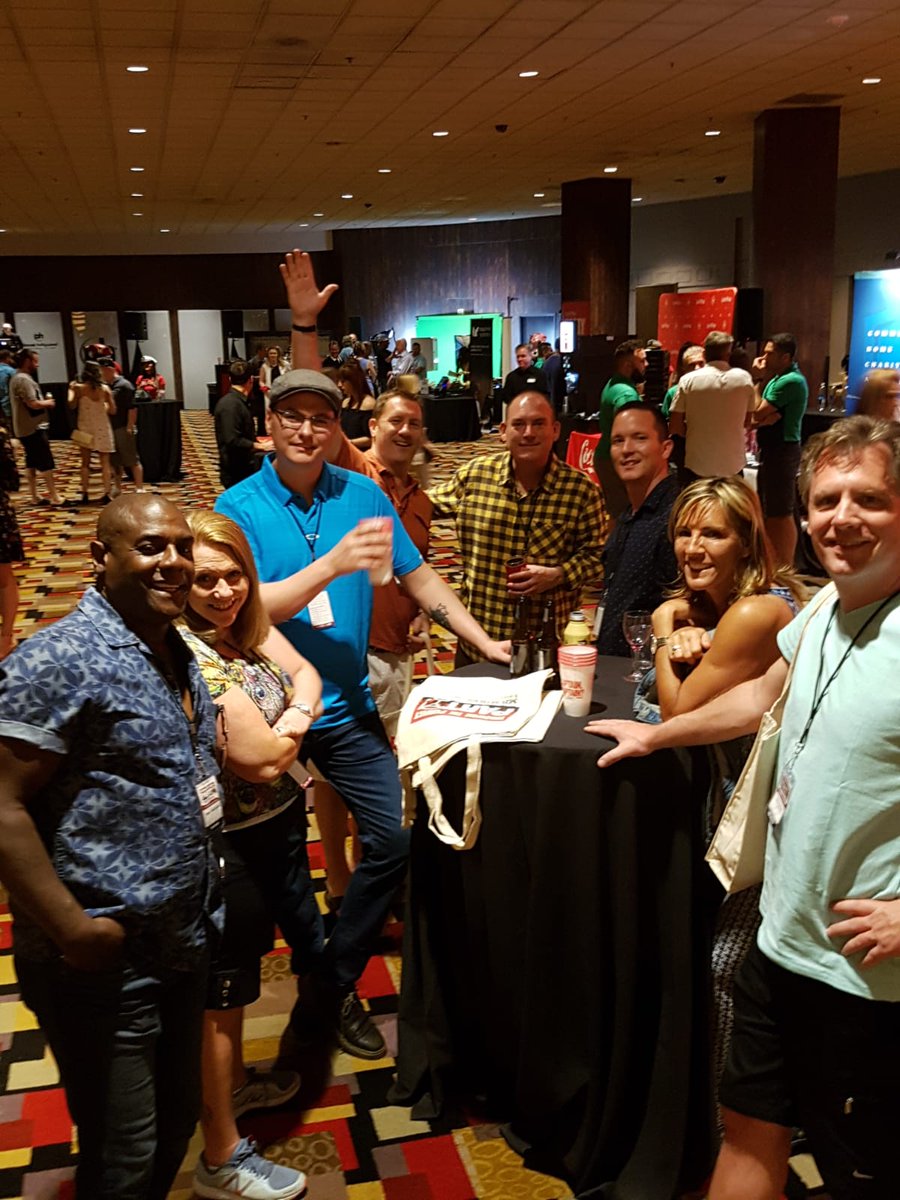 MrMfranchise's tweet photo. The first day at the 2018 #RAMMPYS started off with an #amazingrace like activity and ended of with badass #networking event. We definitely know how to throw the perfect #party.  
#franchising #livinthemikeslife #RAMMP #mrmikes #conference #vegas  #franchise #beyourownboss https://t.co/EDJYHLWLgI