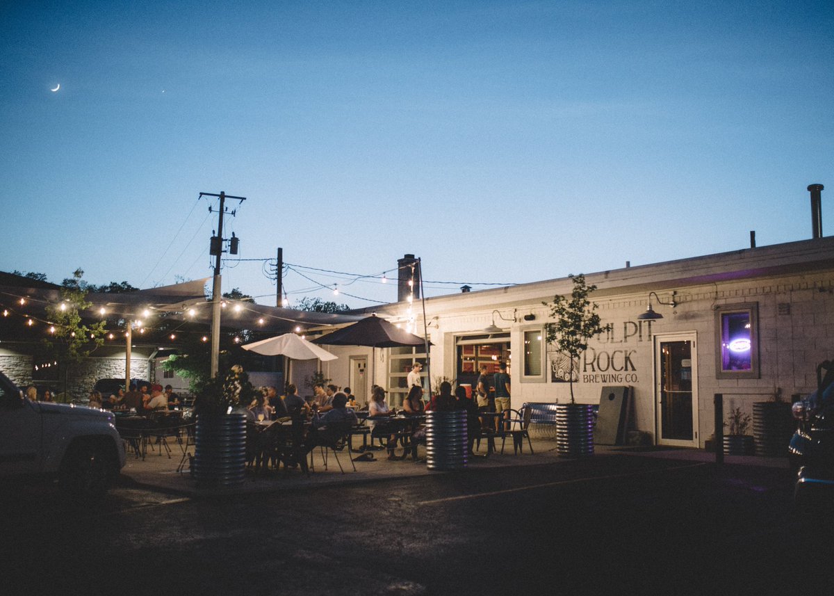 Nothing quite like a summer night spent on the patio at <a href="/PRBrewing/">Pulpit Rock Brewing</a>. So glad we could make it back here and drink through the tap list.