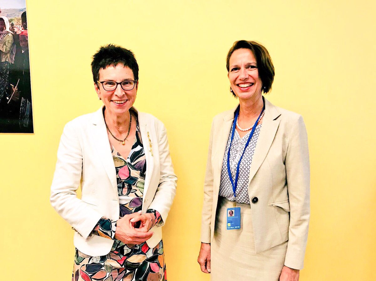 Ursula Mueller On Twitter Met W Special Envoy Of Secretary General For Myanmar Christine Schraner Burgener Wish Her Every Success In New Role Talked About My Mission Last Month Vital Work Humanitarian