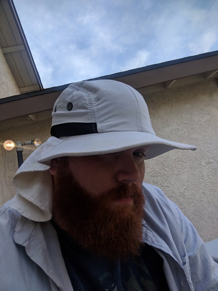 yard work hat