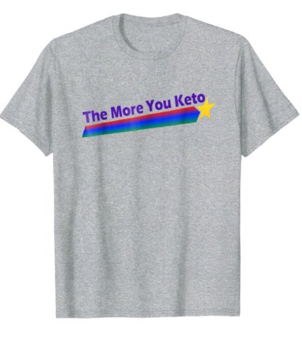 MetaModernMedia's tweet photo. The More You Keto, Ketogenic Lifestyle T-Shirt. Available now with Amazon Prime! #keto #Ketogenic #ketosis #ketolife https://t.co/5VmgLBrymc https://t.co/BgHVLlKmTX