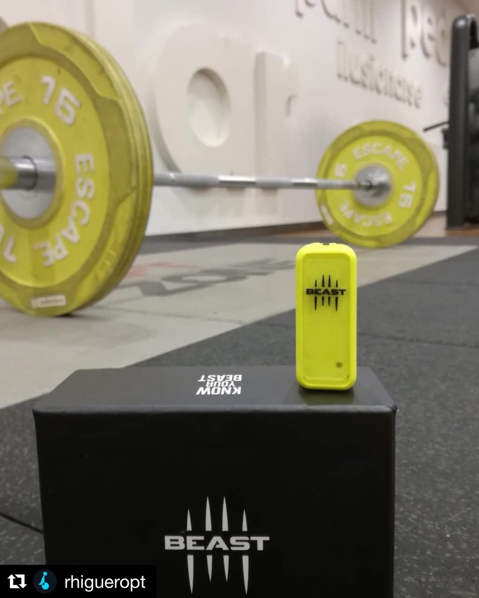 BeastSensor's tweet image. ⚠️Stop relying only on feelings and sensations to evaluate your workout quality: BeastSensor is the right tool to start quantifying performance when lifting weights #knowyourbeast

@rhigueropt “Bienvenidos al entrenamiento de fuerza por velocidad, os presento el #beastsensor”