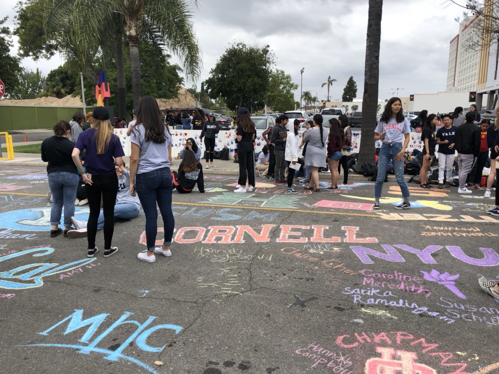 michaelciecek's tweet photo. College Day at @weareocsa. One of the coolest days to see Ss excitement for the road ahead #weareocsa #ocsaseniors #collegeandcareer https://t.co/QxSylt624B