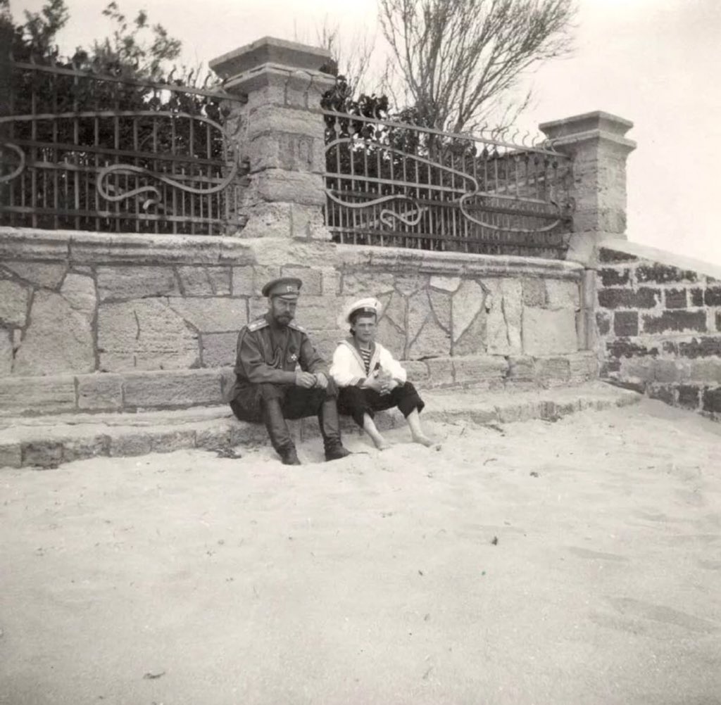 Николай 2 в Евпатории 1916