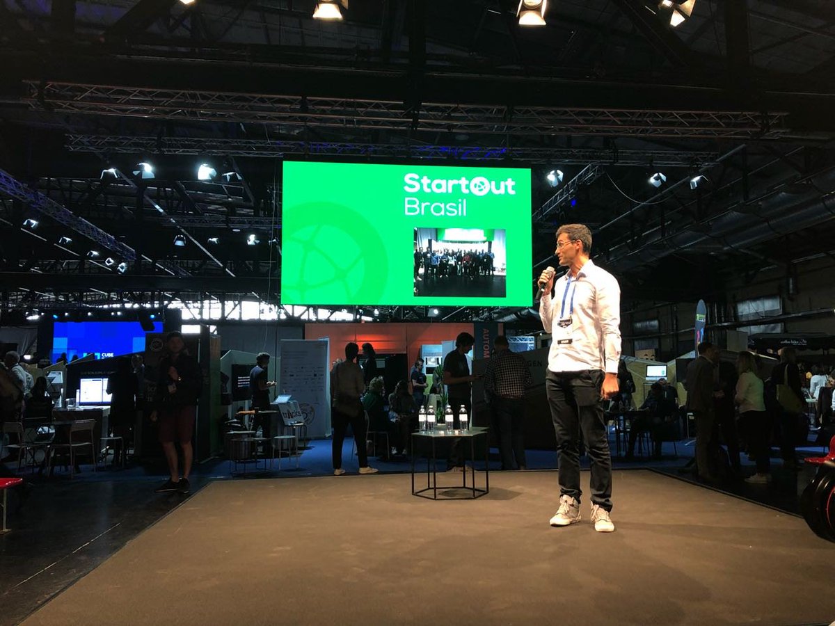 Itamaraty_ES's tweet image. Las startups seleccionadas para el Capítulo Berlín de #StartOut Brasil, participan en el #CUBETechFair 2018 (@CUBEConnects) para promover el espíritu emprendedor brasileño y reunir experiencia para dinamizar el ecosistema de innovación en #Brasil. Más 👉startoutbrasil.com.br