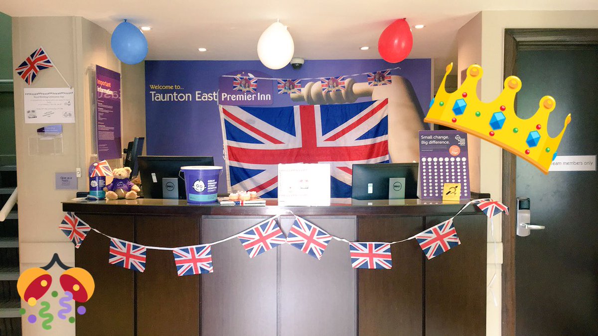 Preparation ready for the Royal Wedding celebration here at Taunton East and 2 day cake sale to raise money for <a href="/GreatOrmondSt/">Great Ormond Street Hospital for Children</a> too! #royalweddingready #GOSH#fundraising#cakesale @Wheelelu <a href="/davidspensley/">David Spensley</a> <a href="/SouthWestAreaPI/">South West Area</a>
