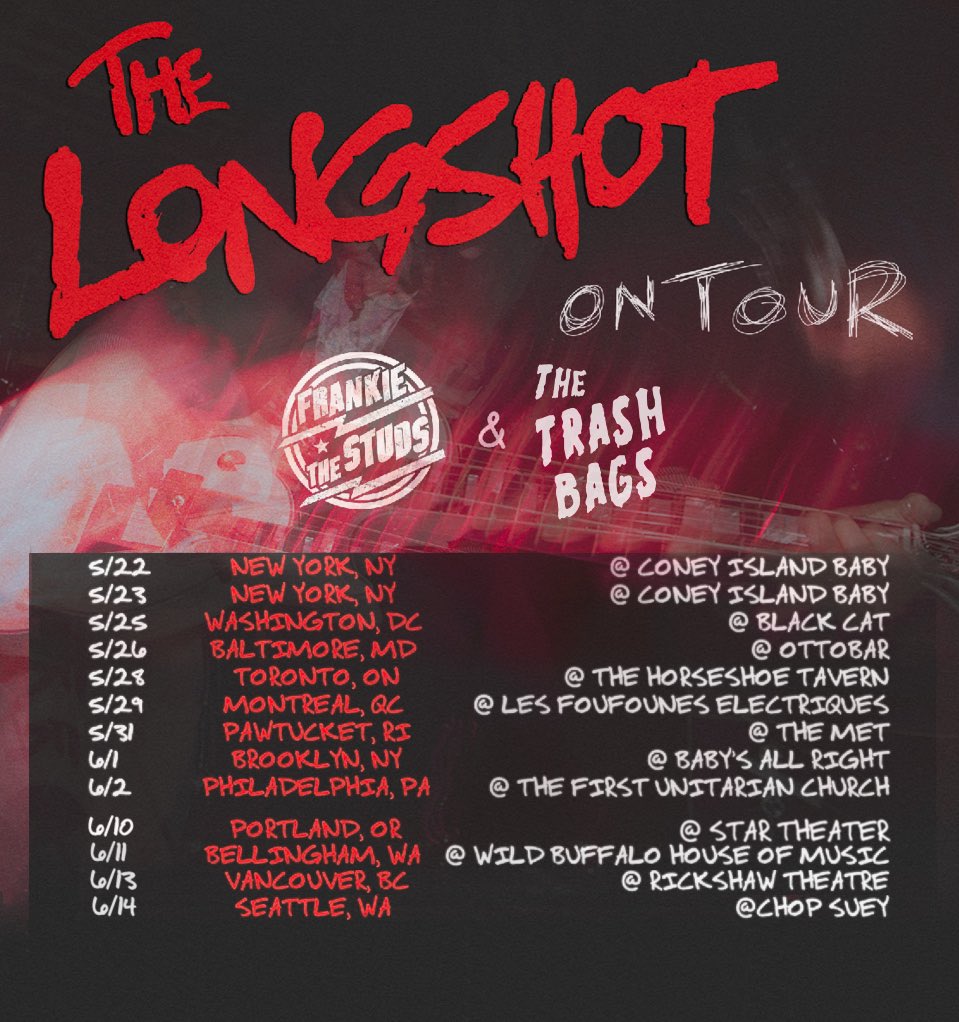 Most west coast Longshot dates have been rescheduled! All previously purchased tickets will be honored for the new show date