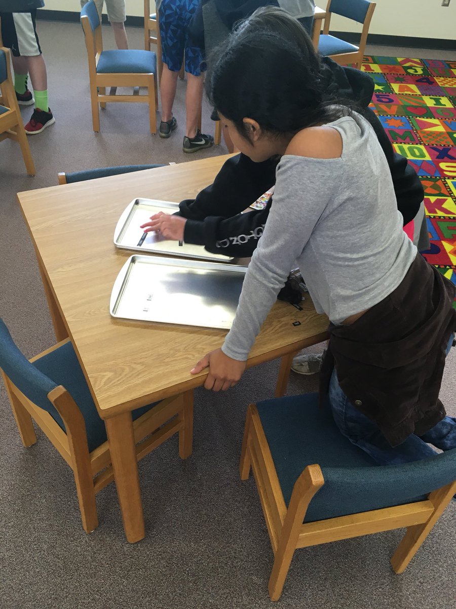 StacyRMorgan's tweet photo. End of year media maker fun! Coding, origami, magnetic poetry, building, animal research! @GOfriedberg @dcsnc https://t.co/n6mZRbRnTt