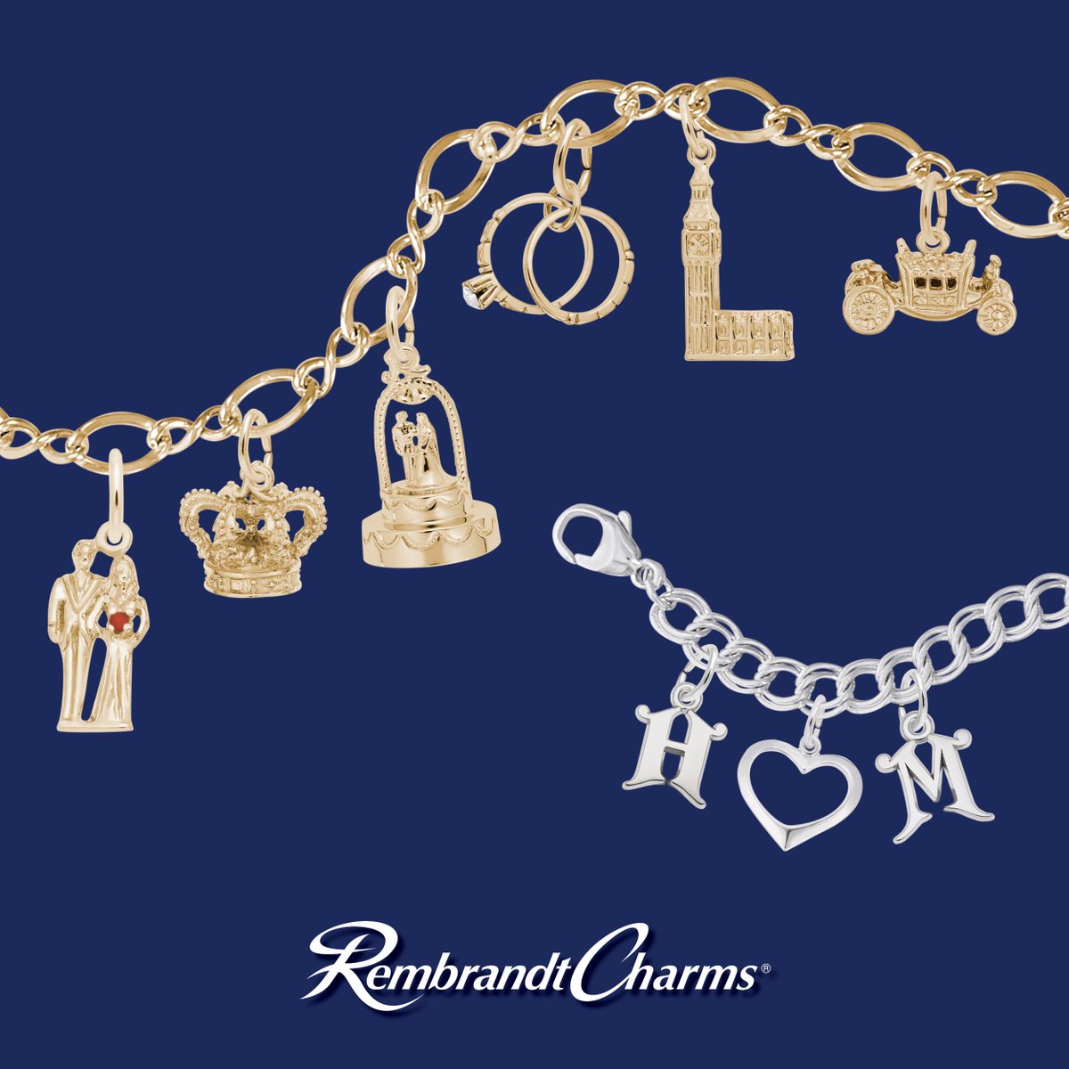 RembrandtCharms's tweet photo. Tomorrow's a big day in #London.... who's going to be up early to watch the #RoyalWedding

#cheers #royalweddingtoday #wedding #lovelovelove #teatime #tea #British #jewelry #giftideas #memories #timeless  #lifetimewarranty #tradition #charmstory #tellyourstory #royalfamily https://t.co/X6XgGV1kGq