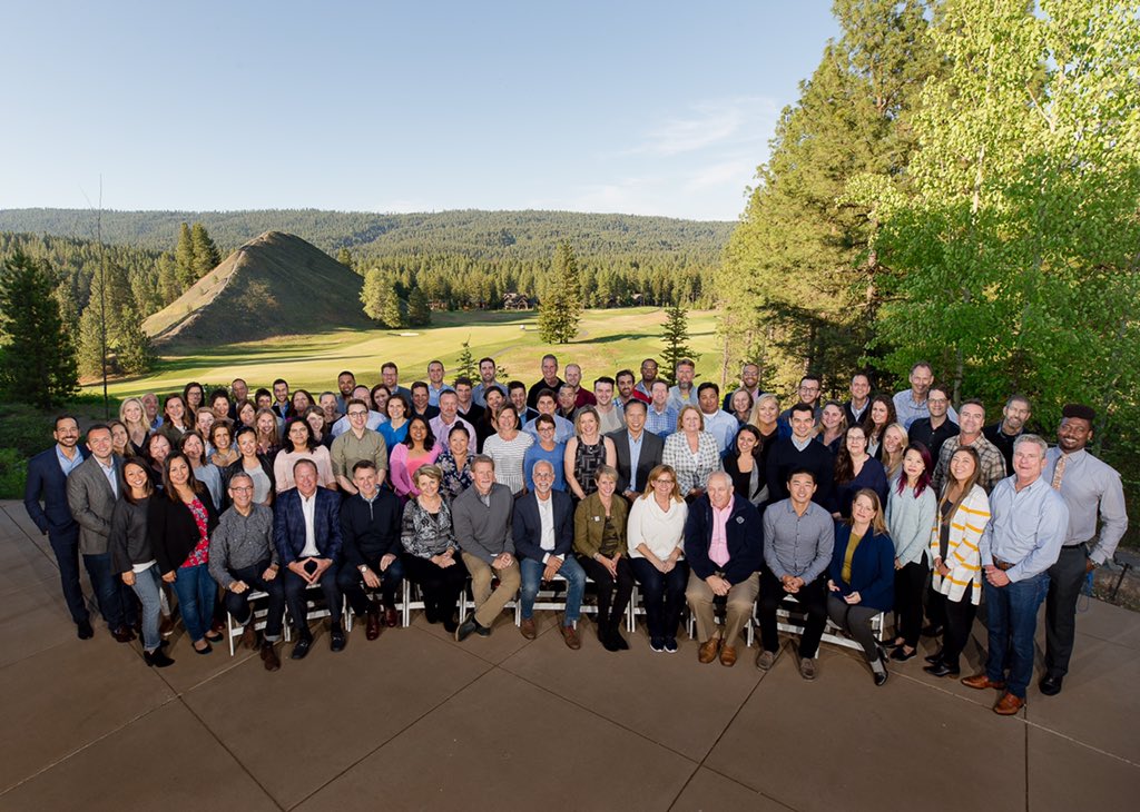 Hines's tweet photo. This week’s #ViewfromHines comes from gorgeous Cle Elum, Washington at our West Region Managers Meeting. #Hines #WestRegion #CleElum #Washington #conference https://t.co/1YLPi8bkMg