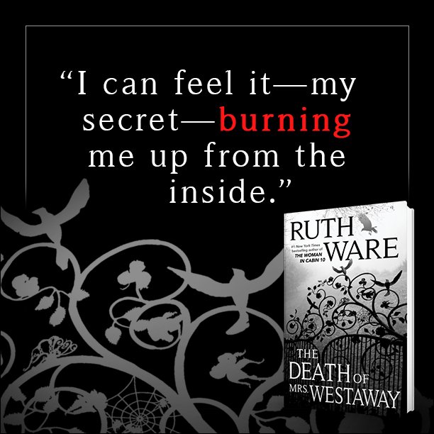 Learn the truth on May 29th! #TheDeathofMrsWestaway <a href="/RuthWareWriter/">Ruth Ware</a> spr.ly/6013D5yS7