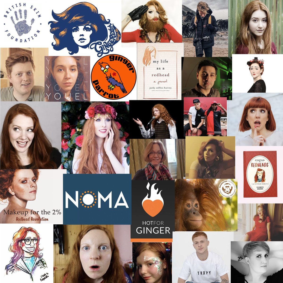 RedheadDay_UK's tweet photo. We can't quite believe how much gingerness we've got in store for you tomorrow at Redhead Day UK! This is our jam-packed list of acts and brands, and they can't wait to meet you all! Read more detail about each one: https://t.co/o9otTYRjDO https://t.co/mn0gKcpGuJ
