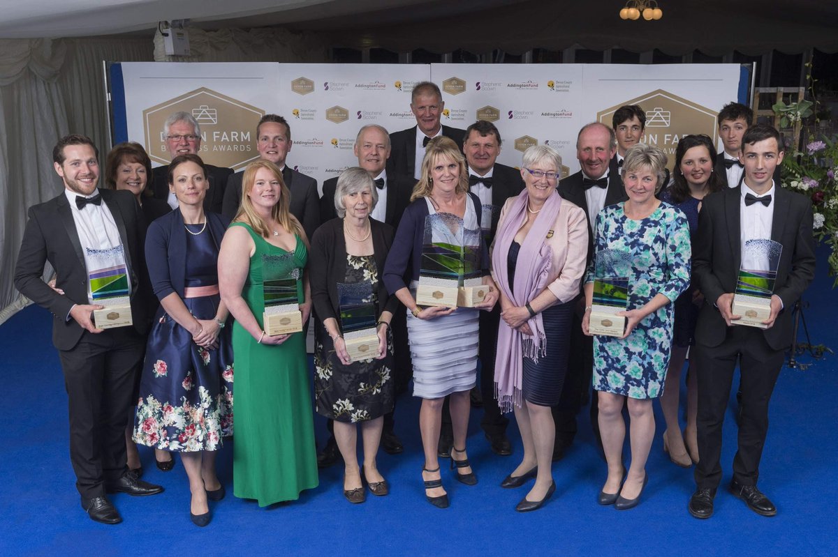 DevonFBA's tweet photo. Devon's award winning farmer's had a great night at #DFBA18 with support from family and businesses alike. Thank you to everyone involved and congratulations to you all. https://t.co/rdoSQZhOvb https://t.co/OqijrzdTb3
