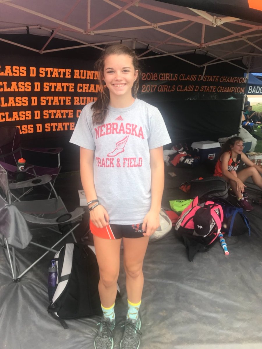 GHS_Hornets's tweet photo. 🥇🏆Hannah is the 2X State Champ in the pole vault as a sophomore folks! #SorryEveryone #PreisslersPoleVault #STATECHAMP #HornetsAtState https://t.co/U98iiU6v6u