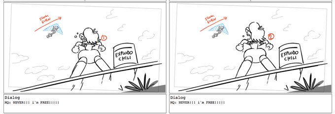Some cute panels from The So-Badical, which aired last weekend and is also available on the CN app. I plan on doing in-depth write-ups in a mailing list in the near future! 