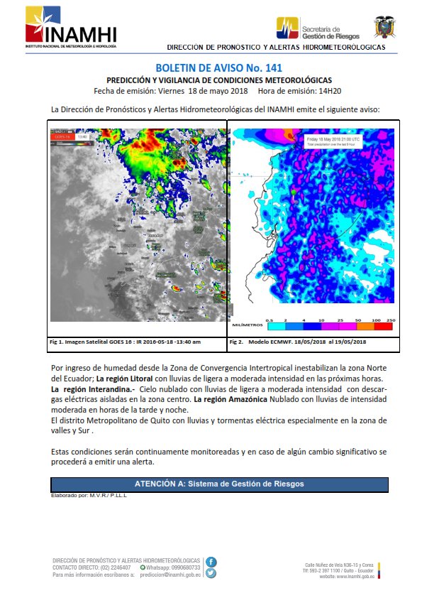 inamhi_ec's tweet photo. #CondicionesMeteorologicas para el Ecuador en las próximas horas. @Riesgos_Ec @ECU911_ https://t.co/Wes7HIREEK