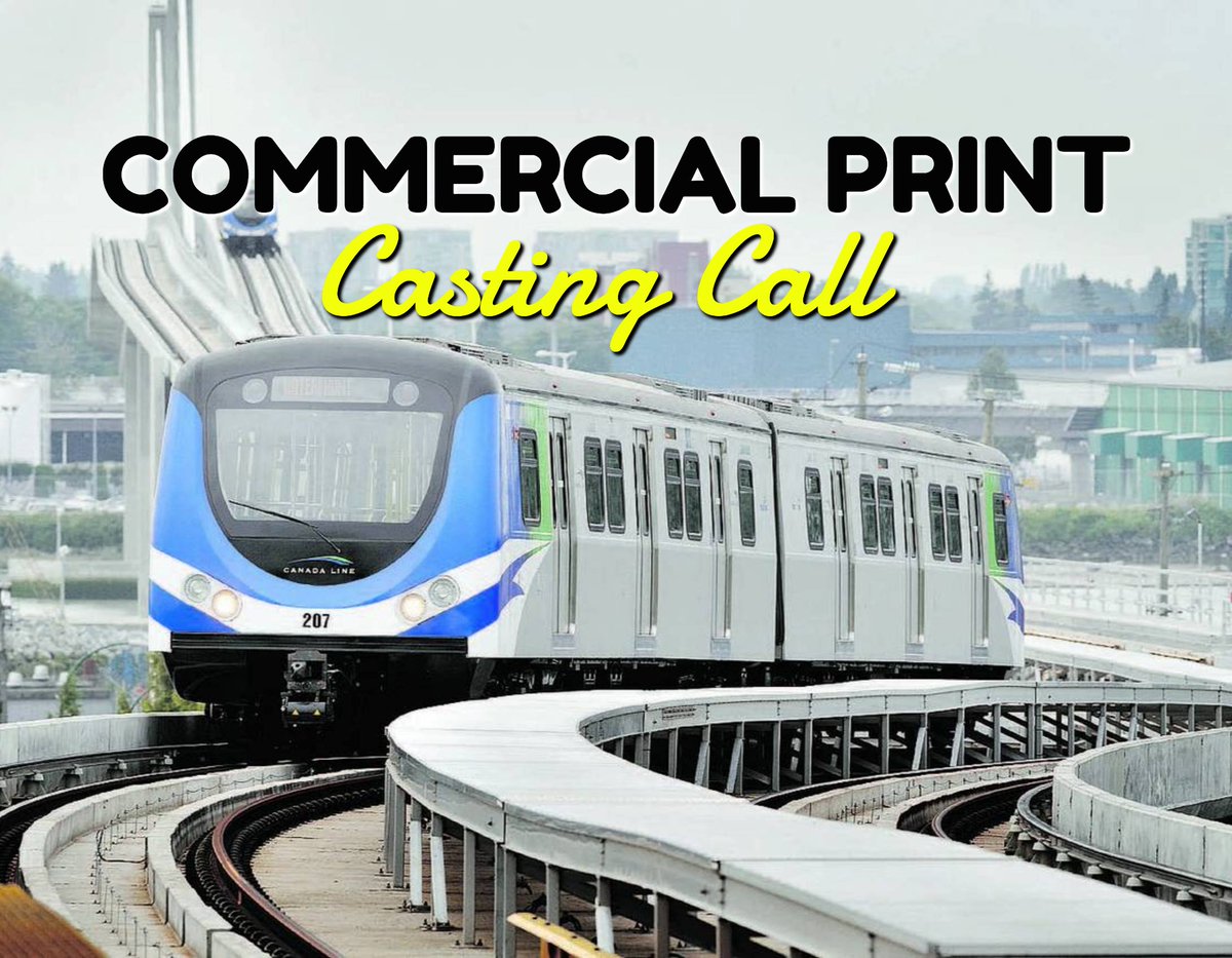 #Casting MALE/FEMALE for a new TRANSLiNK commercial print campaign. Salary: $200-$250/Day for 3 hours

Details ==> callr.ca/2IsNhVG

#vancouvercasting #vancouvermodels #vancouverjobs #vancouverauditions #vancity #vancouveractors  #castingcalls #audition #acting #modelling