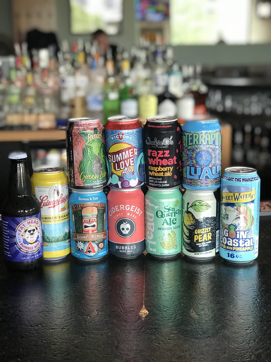 Summer is near, so light and fruity beers are here! (Don’t worry, all the big heavy hitters are still here too!) #asseenincolumbus #drinkupcolumbus