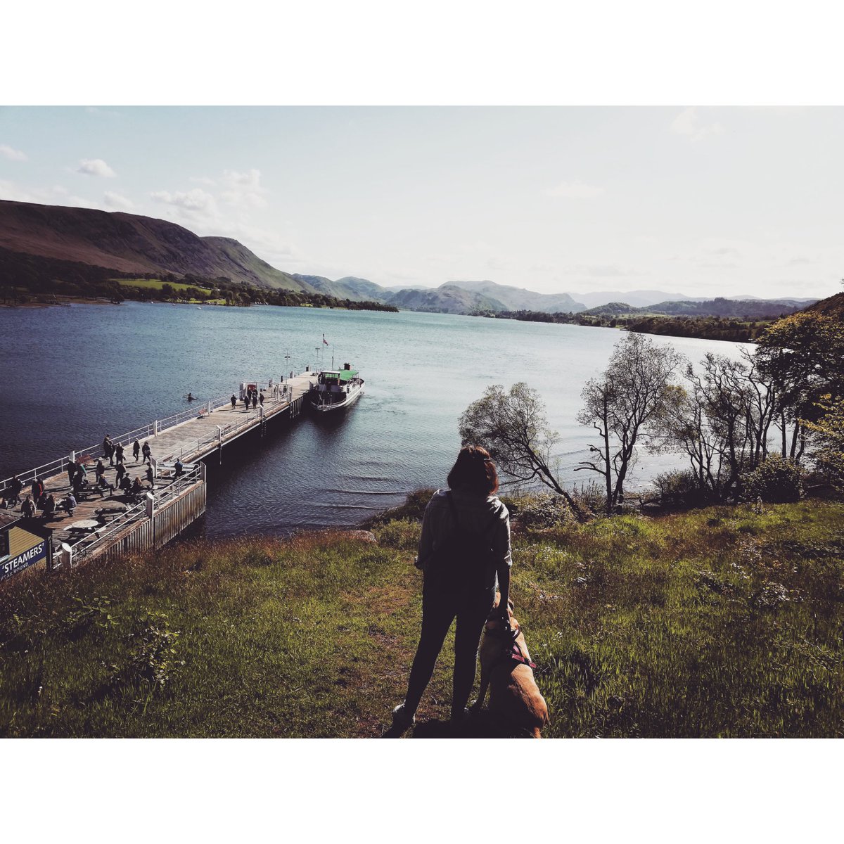 GemmaTConnect's tweet photo. Time away in the lake District with my other half -  couldn't have asked for better weather! 🐾 https://t.co/gtGPYSqif5