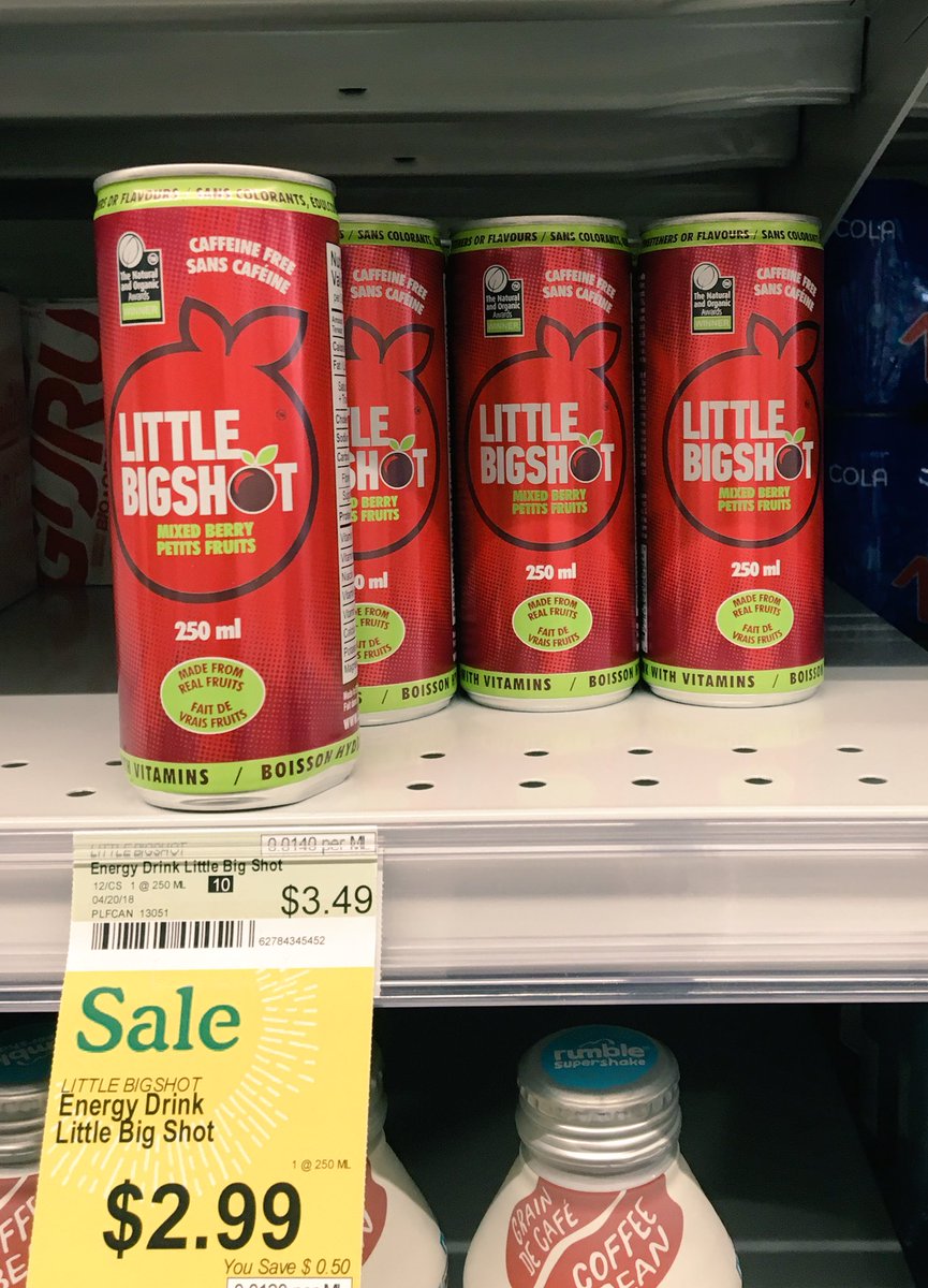 LittleBigShotCA's tweet photo. Flying off the shelves at this price @WholeFoods #northvan new store. Get your #vitamins and #naturalboost for the #longweekend #stopthepop https://t.co/0za4JVzzJM