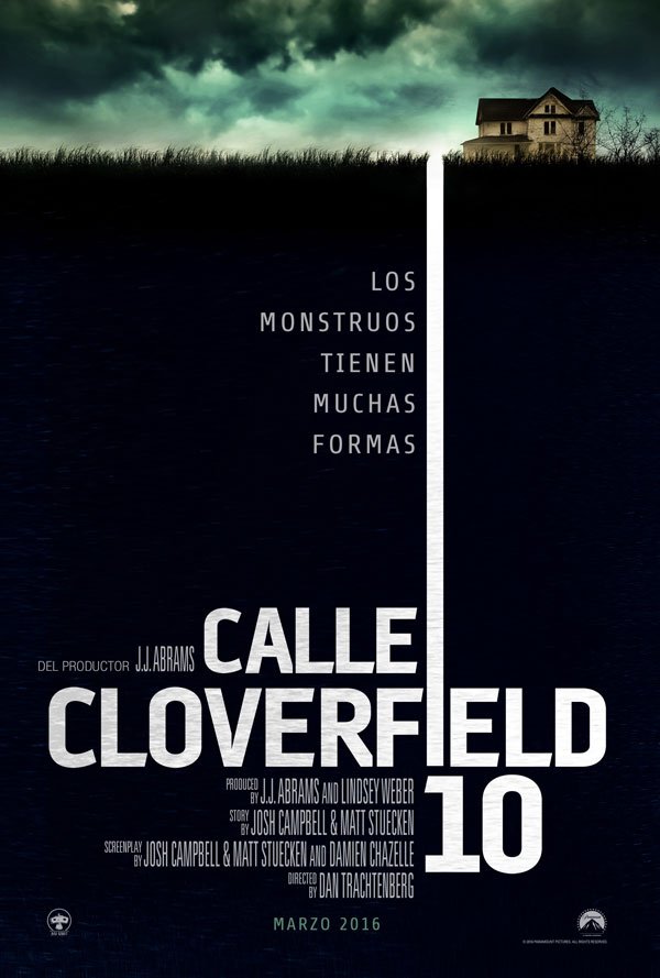 Recomendación del día: CALLE CLOVERFIELD 10 (10 CLOVERFIELD LANE) [2016]
Dirección: #DanTrachtenberg 
Reparto: #MaryElizabethWinstead #JohnGoodman #JohnGallagherJr #SuzanneCryer 
Tráiler español: youtube.com/watch?v=tQWM9U… 

#CalleCloverfield10 #10CloverfieldLane