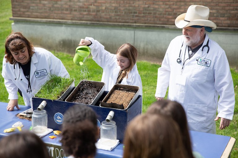 Every spring OU hosts fifth grade students and their teachers for the annual Clinton River Water Festival. They participate in a full-day educational experience to learn about the central role water and the Clinton River plays in our daily lives. bit.ly/2Lf5sfd #ThisIsOU