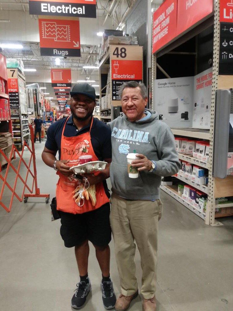 EddiePereida101's tweet photo. A surprise Starbucks Treat for two d28 associates that been driving in-stock all spring, thank you celso and david for all you do. #yubapride https://t.co/WlElYRBqV6