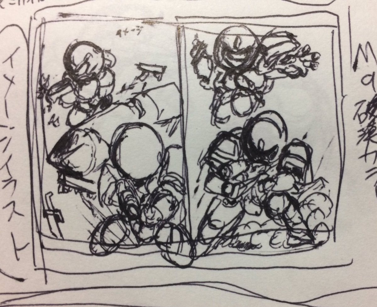 ラフを何枚か書き殴り
SDアーバレストはとことんこだわりぬきたい…
#フルメタ
#フルメタSD本 