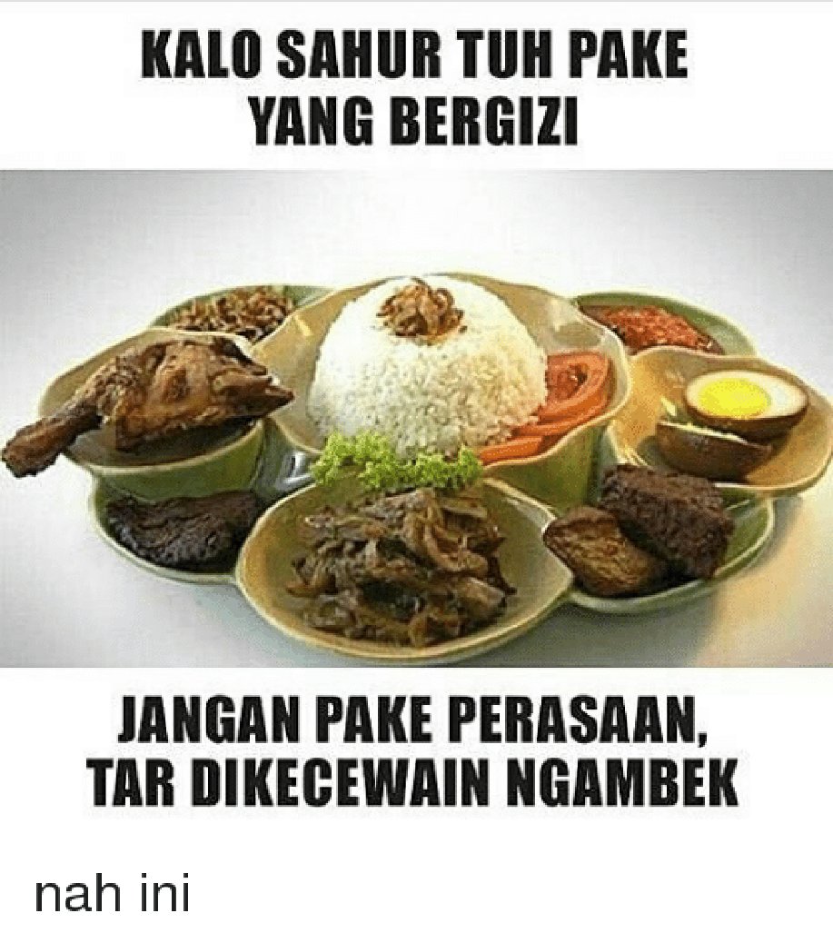 Download Kumpulan 52 Gambar Meme Sahur Kocak Terkeren Kabel