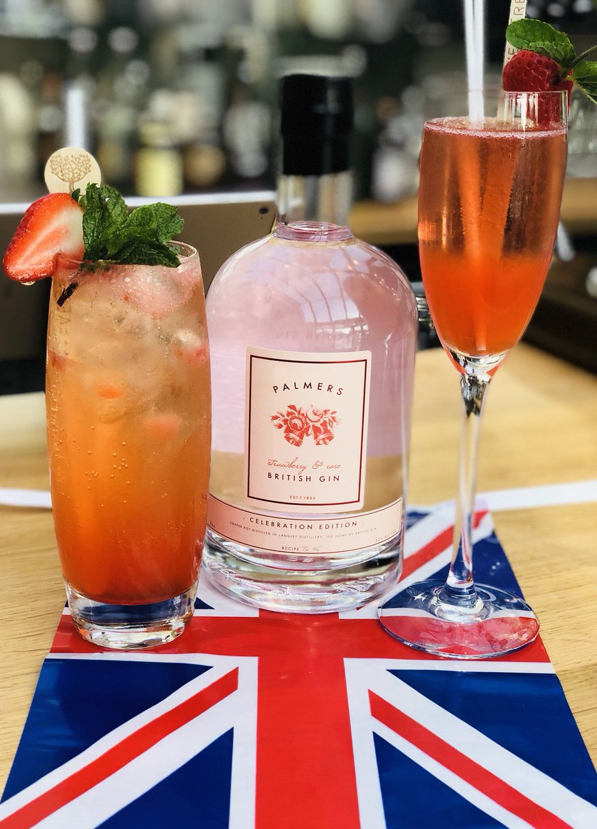 klinehan82's tweet photo. Special gin cocktails available tomorrow for our Royal Brunch @Galvingreenman featuring the new edition Strawberry 🍓 &amp; Rose 🌹from @palmersgin #RoyalWedding2018 #cocktails https://t.co/aRmnbCGG8h