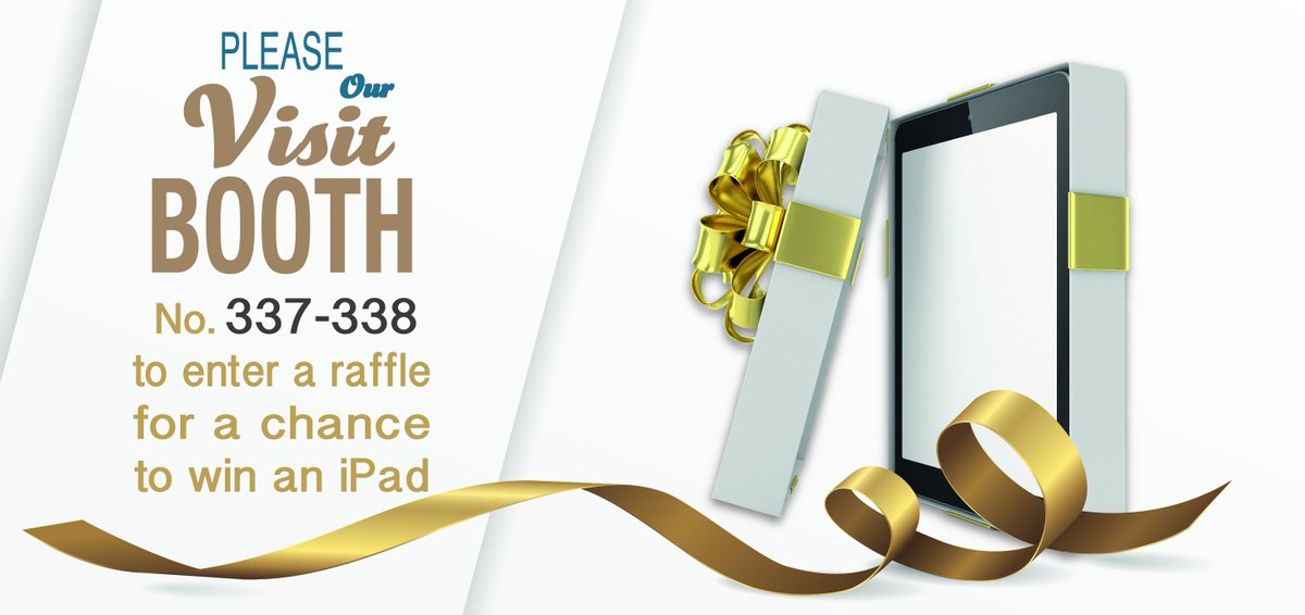 EldibCo's tweet photo. Stop at our booth 337-338 Zone 3 to enter a raffle for a chance to win an iPad #INTA2018 #INTA18 #INTA #eldib #eldibandco #eldib_co #trademarks #IP #MENA #Africa #raffle #ipad https://t.co/RnZXH2UOHa