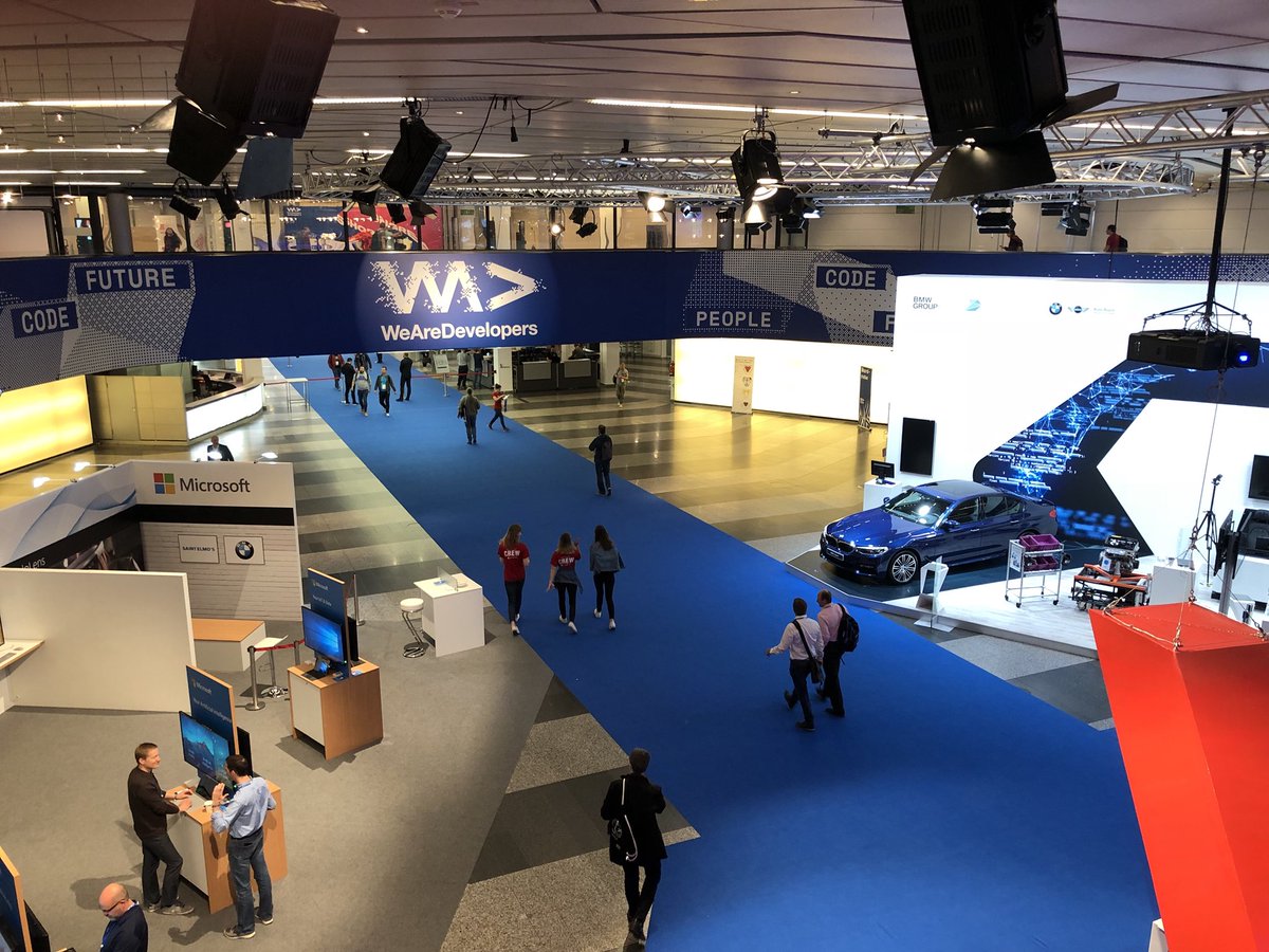 AlbertoLusuardi's tweet image. I’m returning at home from #WeAreDevs2018 in #Wien . Great experience and very happy to have seen Woz @stevewoz and followed interesting talks among the three days. Also happy to have made many new friends.
