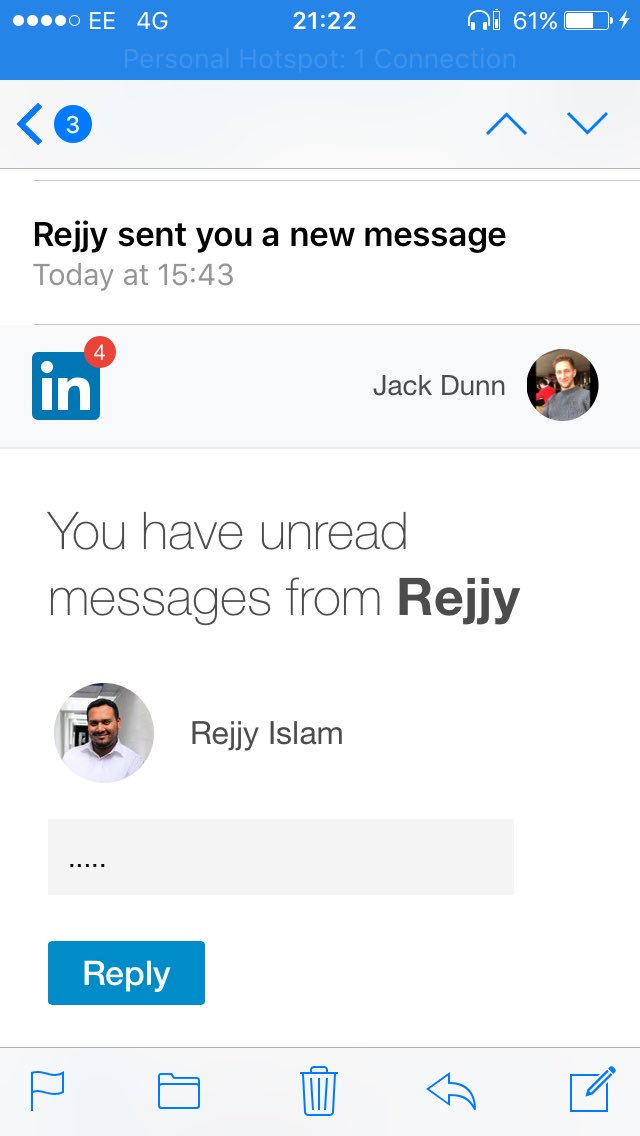 jackdunn_'s tweet photo. Recruiters trying to follow up like... 😂😂😂 https://t.co/6eJOb3dgf5