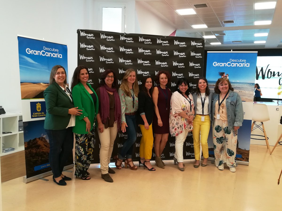 Increíble jornada la de hoy <a href="/WomanCanarias/">WomanCanarias</a> en Infecar! Muchas gracias a todas las ponentes y organizadores! 💙 #WomanCanariasTurismo