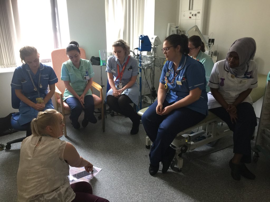 tracethenurse's tweet photo. Well, that was fabulous! 👇🏽The maiden voyage of our first coaching (Ready Steady Coach! ) session with the brilliant teams that are Wards 3&amp;4 @CMFT_DivSMS -as part of @gm_synergy was a hit! Thankyou to @PaulaWatkinson2 for leading so brilliantly on this✨@mftpef @sturobertsMMU https://t.co/REeSgQu8Z6